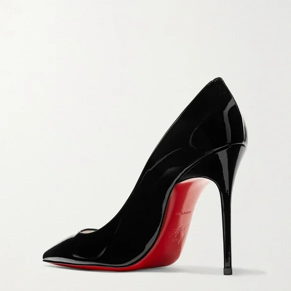 CHRISTIAN LOUBOUTIN
Décolleté 554 100 patent-leather pumps - Picture 2 of 7